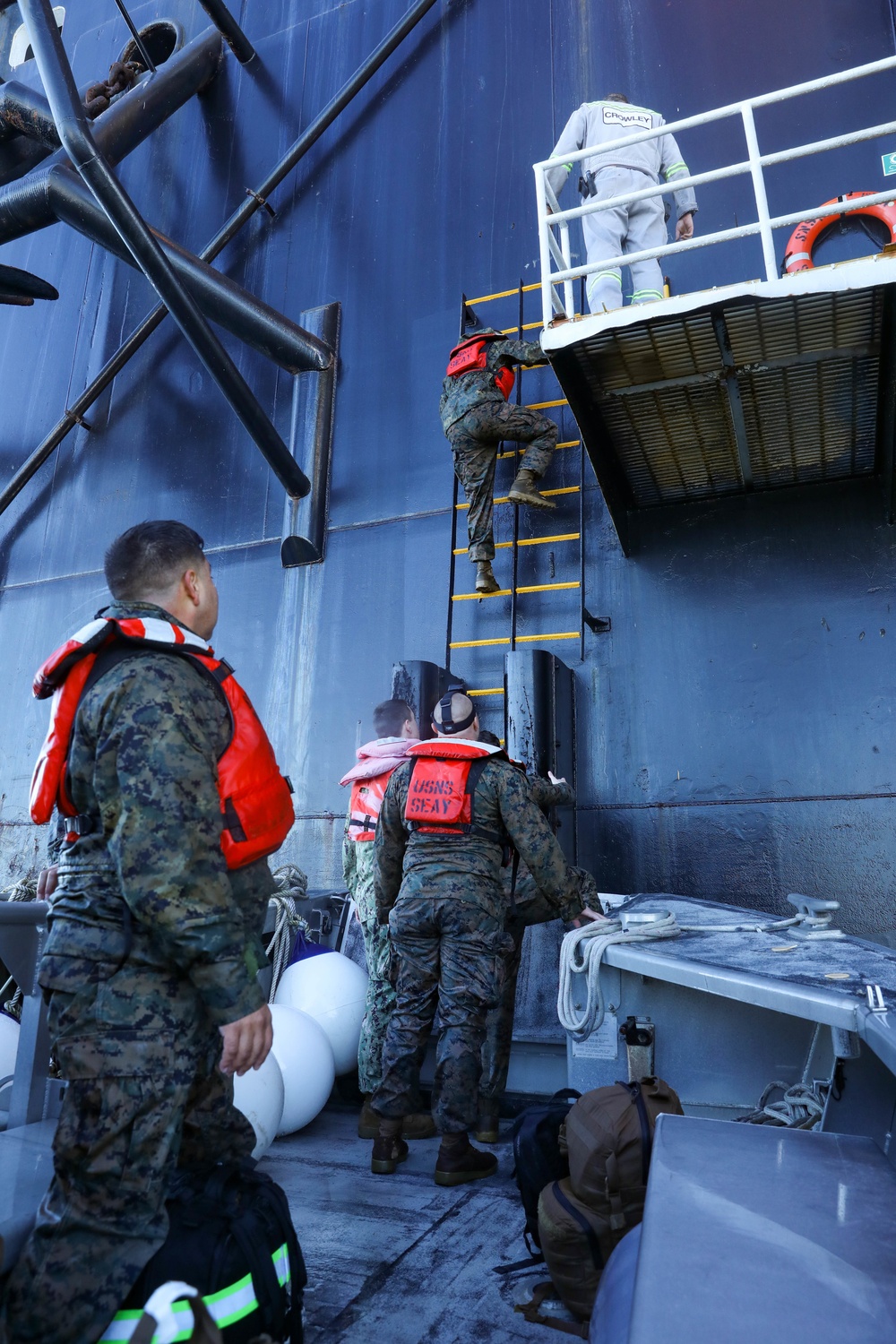 Atlantic Dragon | Marines with 3rd MLG are a part of offload preparation party