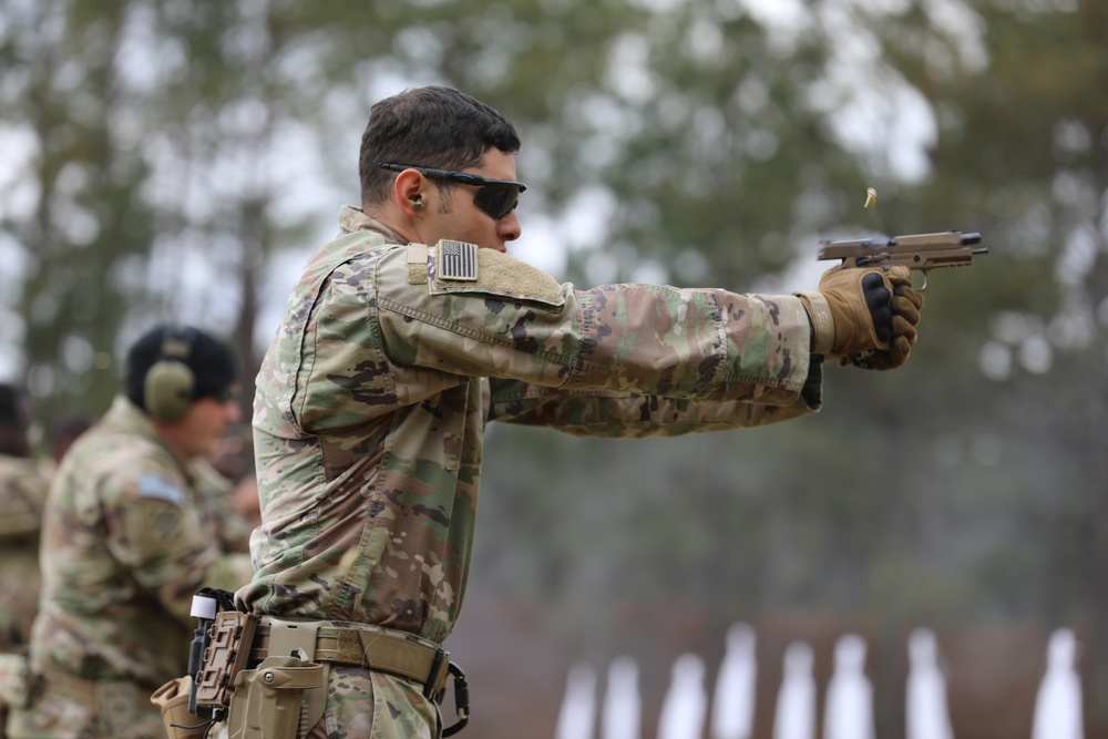 Advisors from 2nd Security Force Assistance Brigade Conduct Marksmanship Training