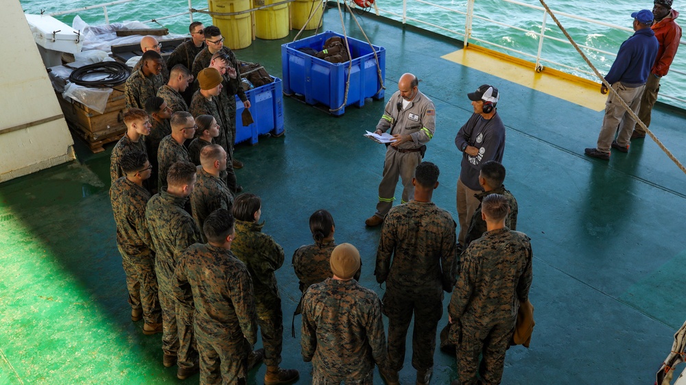 Atlantic Dragon | Marines with 3rd MLG are a part of offload preparation party