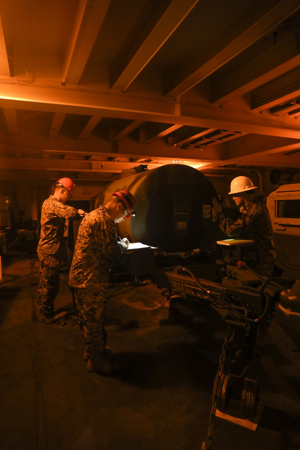 Atlantic Dragon | Marines with 3rd MLG are a part of offload preparation party