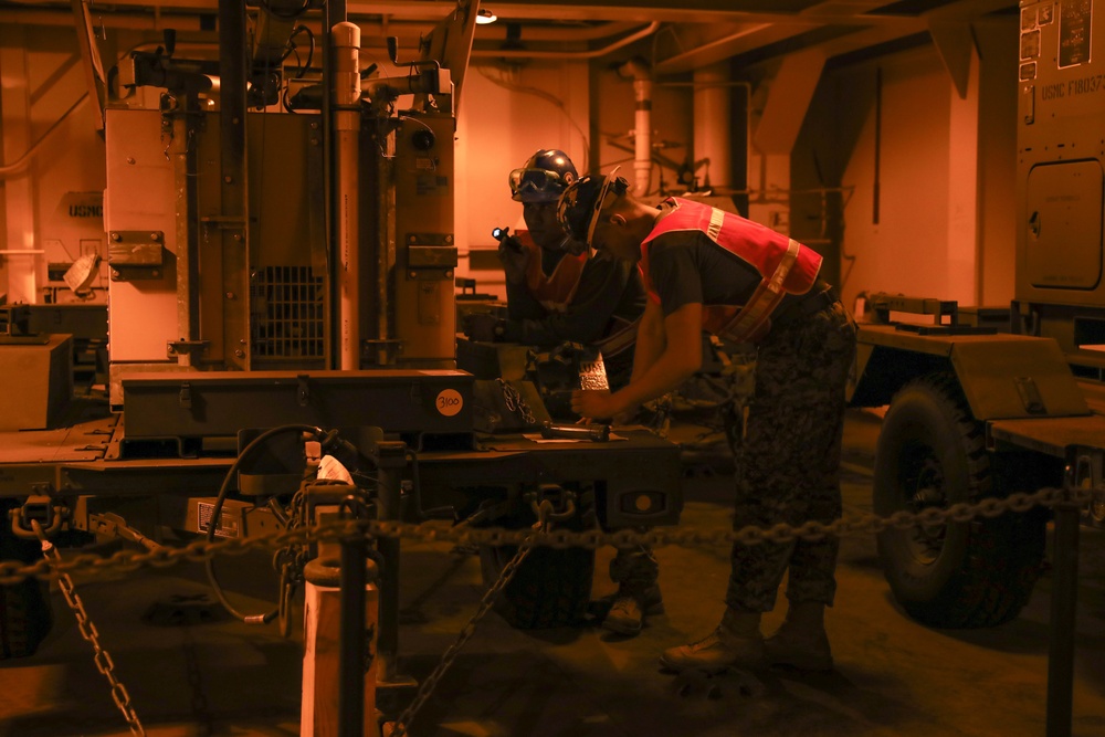 Atlantic Dragon | Marines with 3rd MLG are a part of offload preparation party