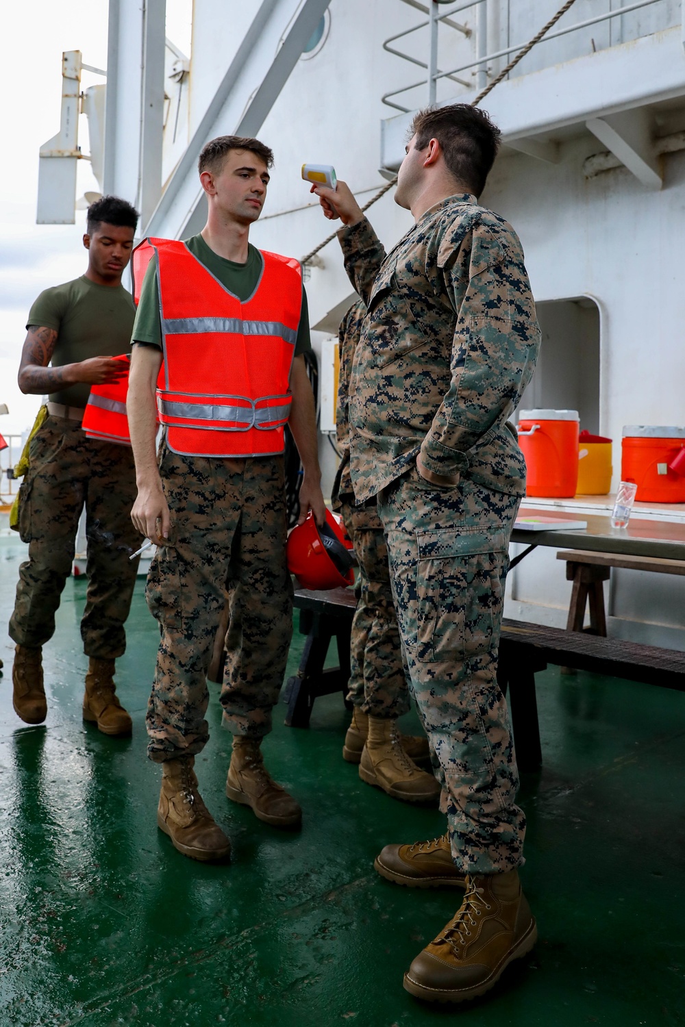 Atlantic Dragon | Marines with 3rd MLG are a part of offload preparation party