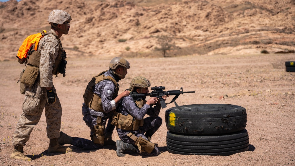 2/24 and Royal Jordanian Marines begin bilateral training