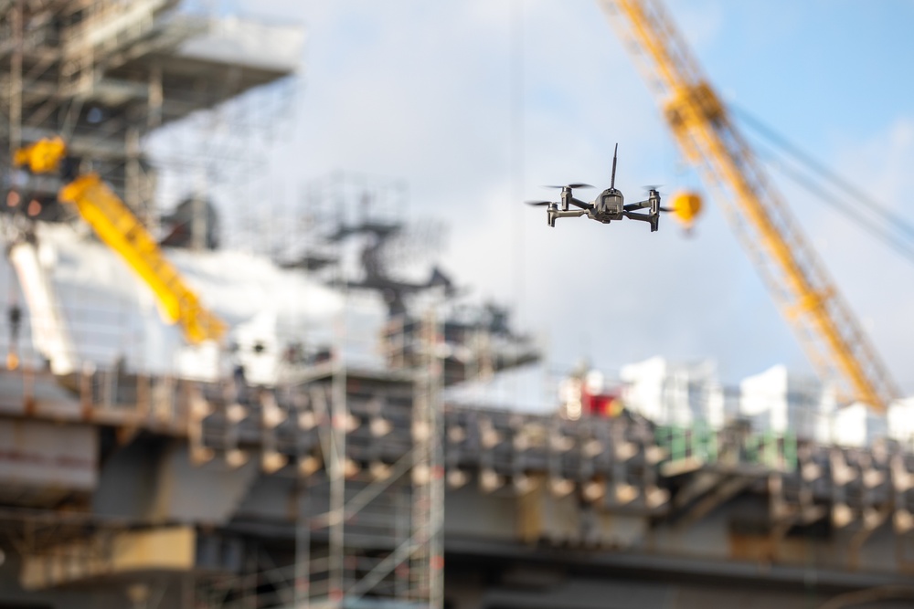 Eye on Innovation: Eye in the Sky - Norfolk Naval Shipyard uses Drone Technology to Perform Inspection on USS Dwight D. Eisenhower