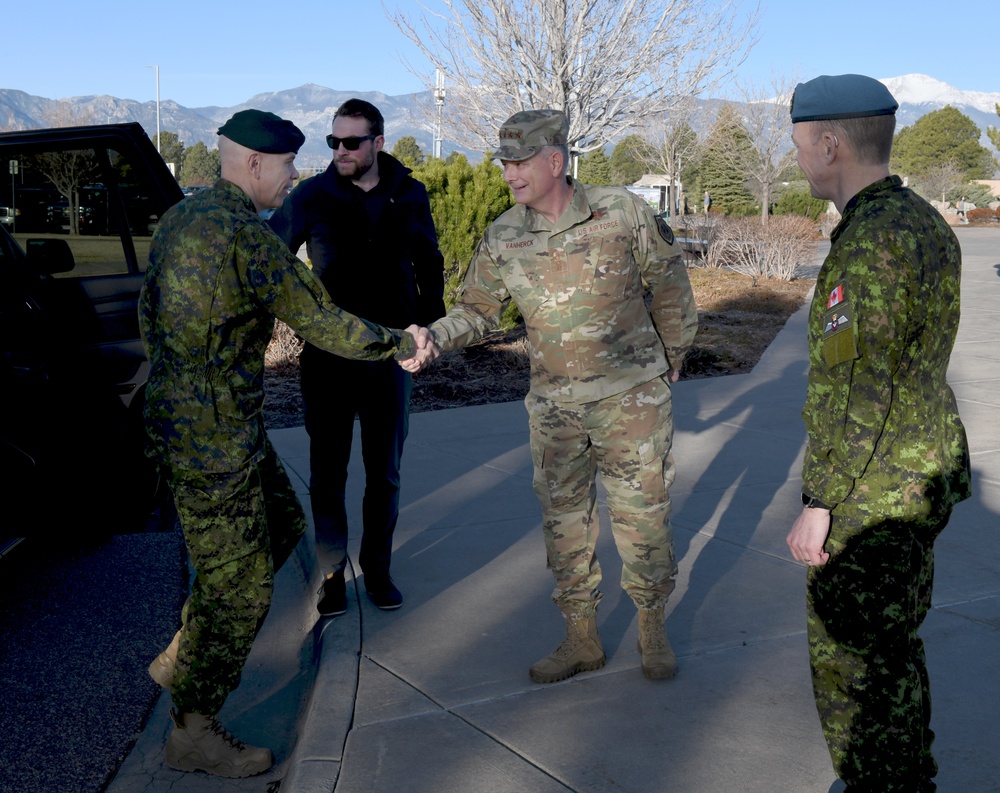 CDS visits NORAD