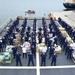 Coast Guard Cutter Kimball crew offloads drugs in San Diego