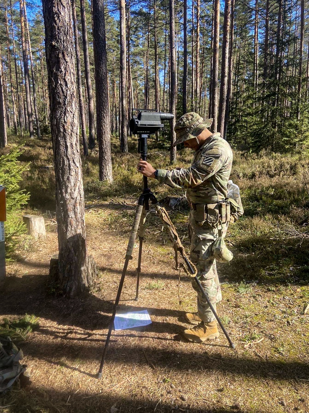 69 Armor Regiment Sniper Recon Training