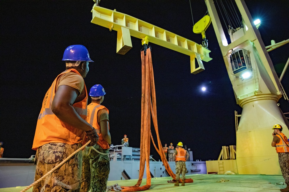 Atlantic Dragon | U.S. Navy Cargo Handling Battalion 1 and Navy Cargo Handling Battalion 5 support 3rd MLG exercise