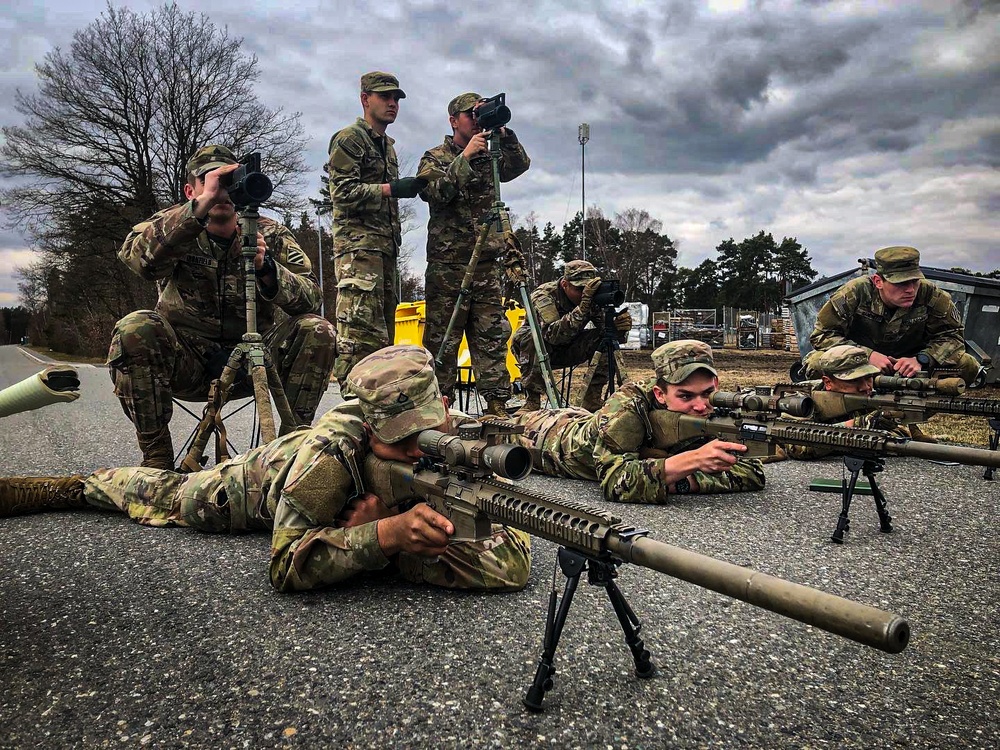 69th Armor Regiment Sniper Recon Training