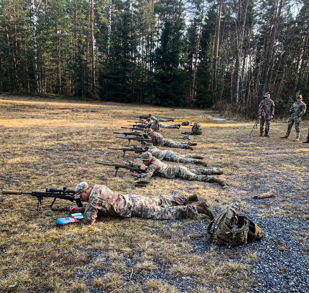 69th Armor Regiment Sniper Recon Training