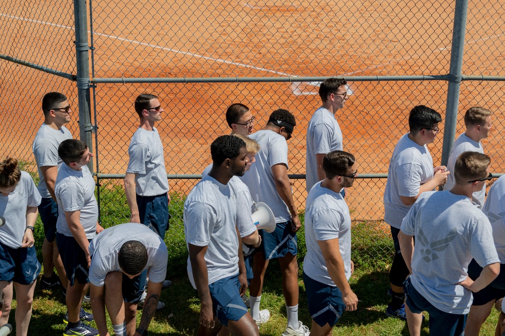 ALS dominates leadership in kickball