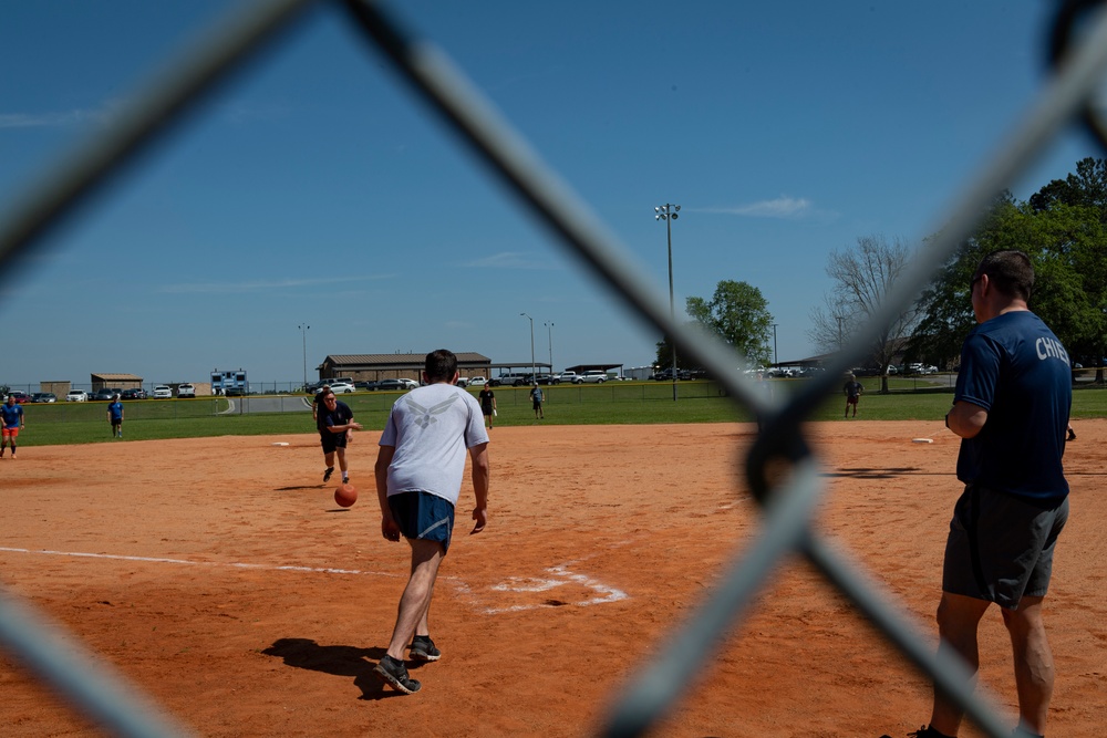 ALS dominates leadership in kickball