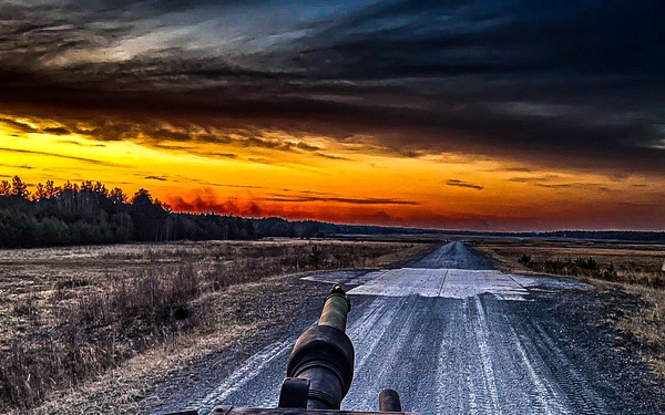 64th Armor Regiment Down the Barrel