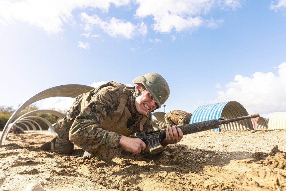 Golf Company Bayonet Assault Course