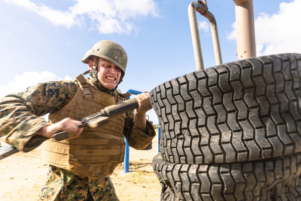 Golf Company Bayonet Assault Course