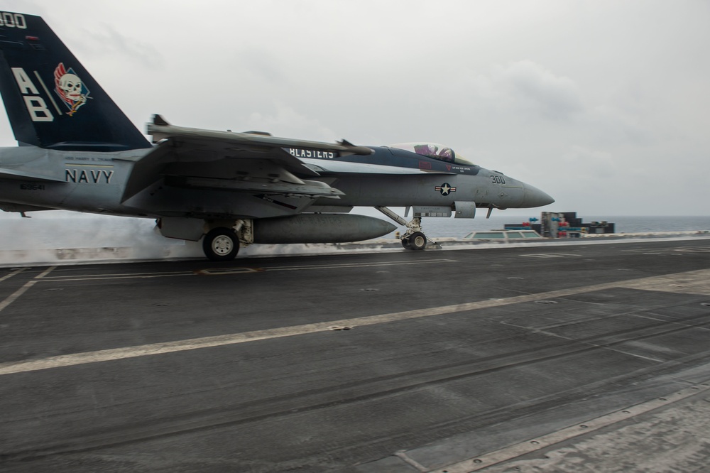 The Harry S. Truman Carrier Strike Group is on a scheduled deployment in the U.S. Sixth Fleet area of operations in support of naval operations to maintain maritime stability and security.