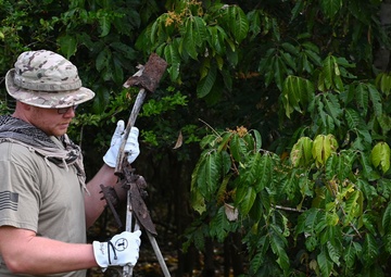 36 SFS members clean CATM range