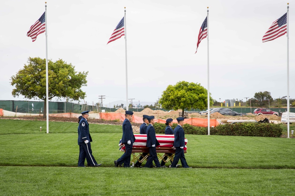 Air Force Brig. Gen. Robert Cardenas Memorial Service