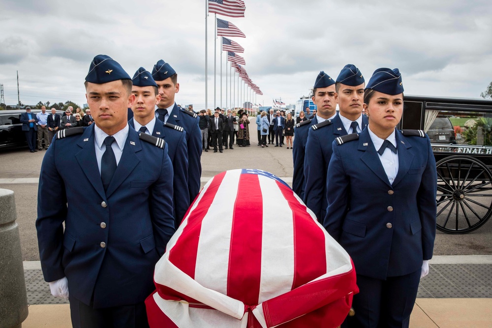 Air Force Brig. Gen. Robert Cardenas Memorial Service