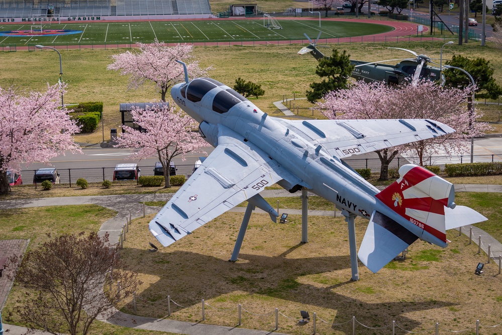 Spring onboard Naval Air Facility Atsugi