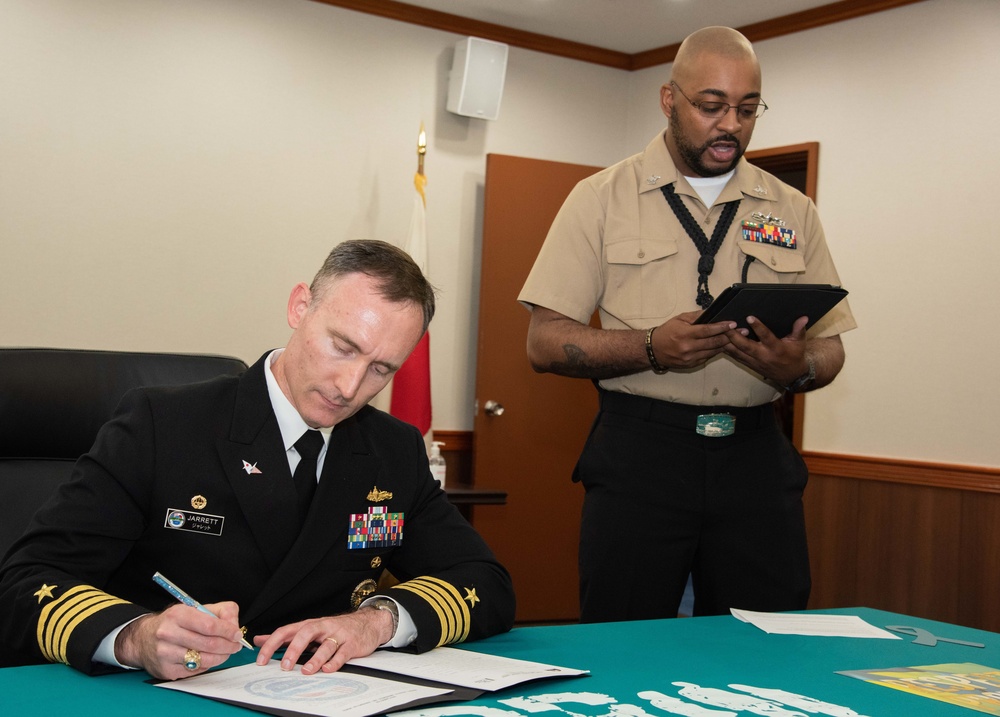SAAPM proclamation signing at CFAY