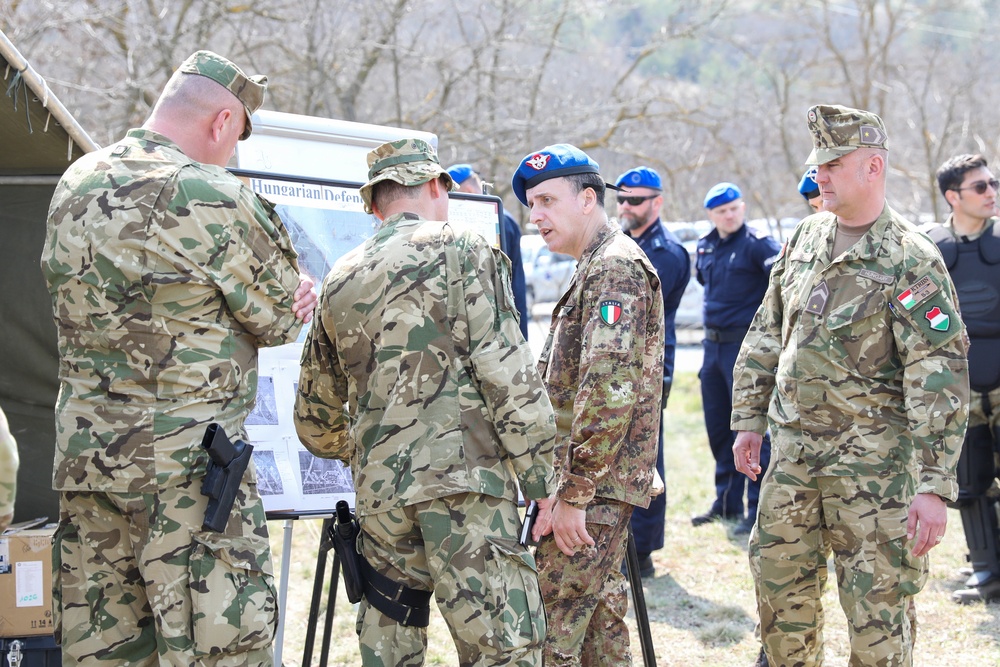 Multinational Crowd Riot Control Training