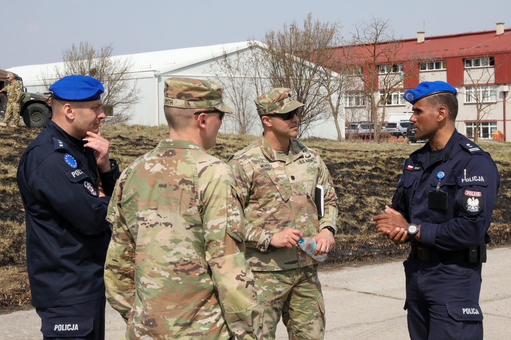 Multinational Crowd Riot Control Training