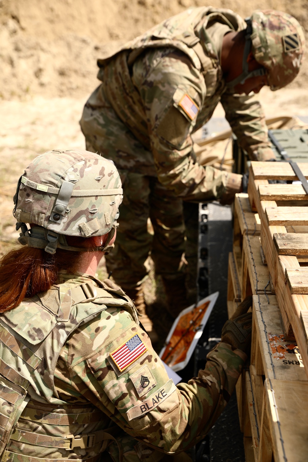 24th Ordnance Company builds proficiency Arming the Rock