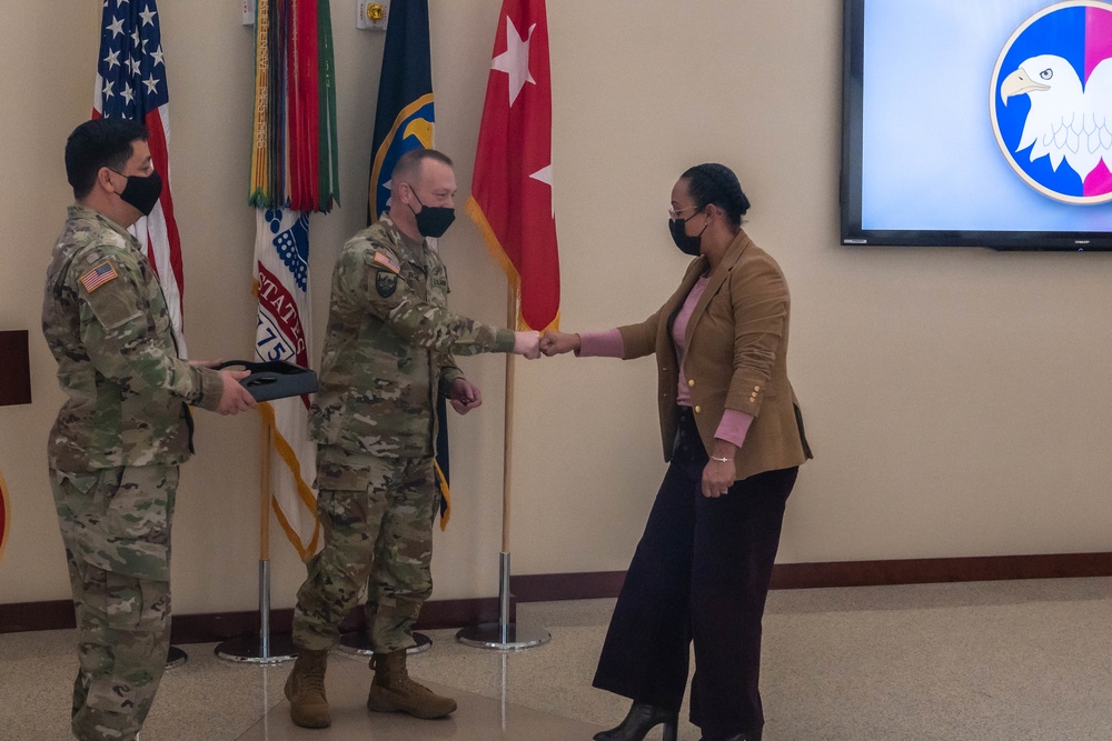 USARC Newcomers Welcome Ceremony – 25 JAN 22