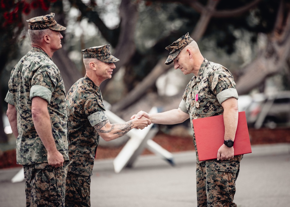 Gunner Marine Retires