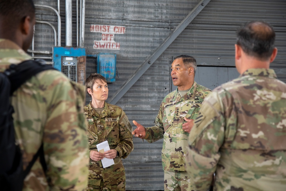 Top Commander of Forces Command visits Fort Stewart and Hunter Army Airfield