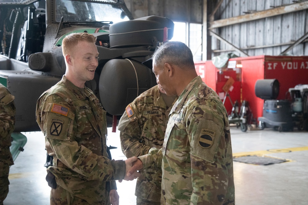 Top Commander of Forces Command visits Fort Stewart and Hunter Army Airfield