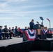 SECNAV attends USS Delaware Commissioning Ceremony