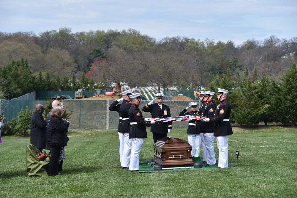 Pvt. William E. Rambo ANC Funeral