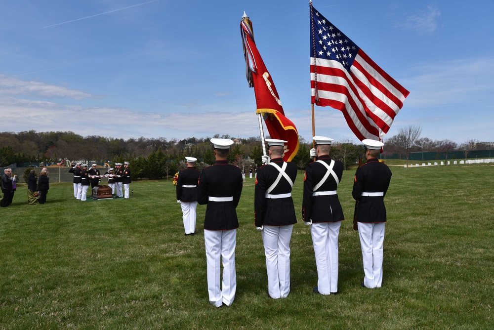 Pvt. William E. Rambo ANC Funeral