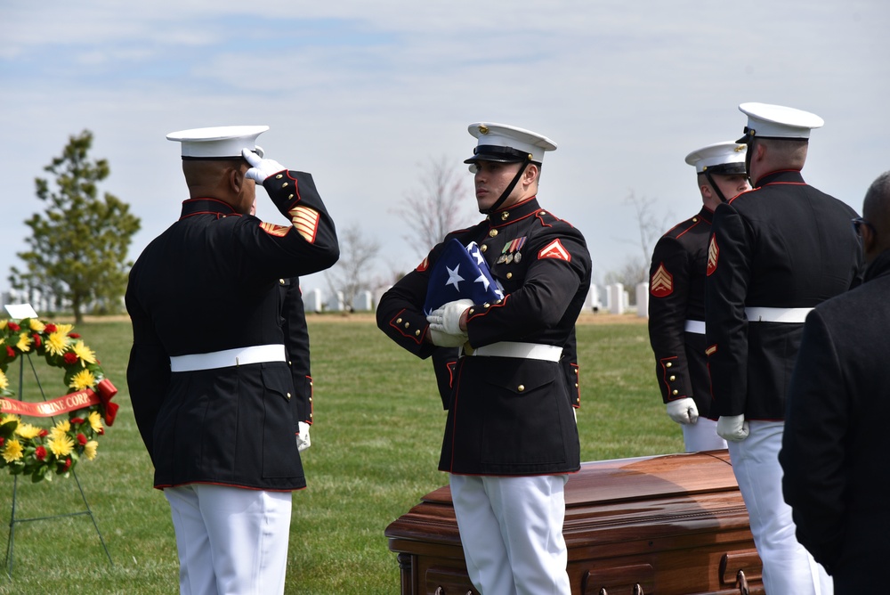 Pvt. William E. Rambo ANC Funeral