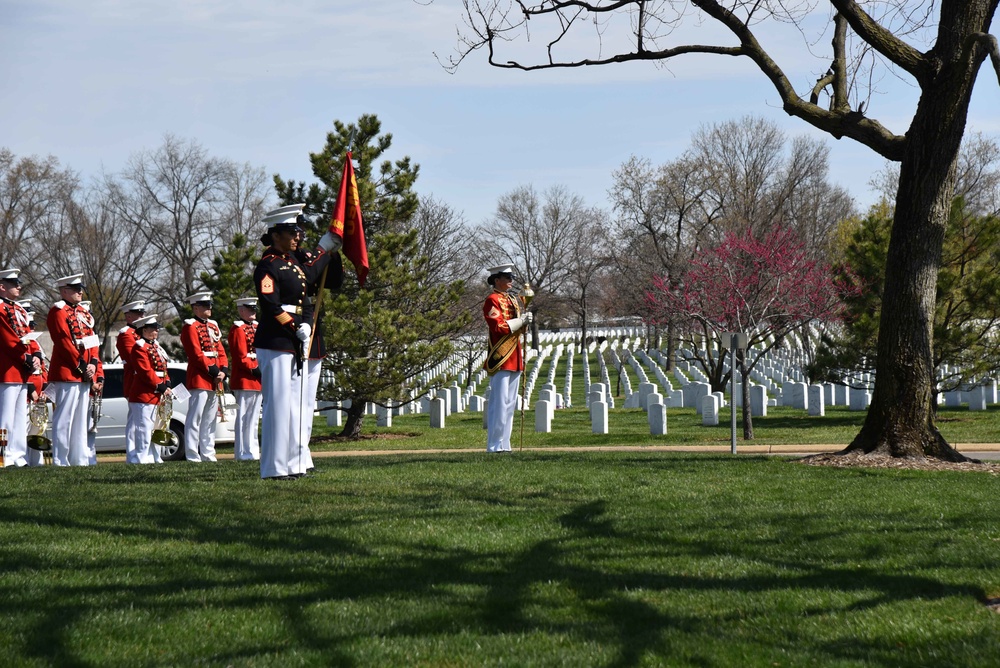 Pvt. William E. Rambo ANC Funeral