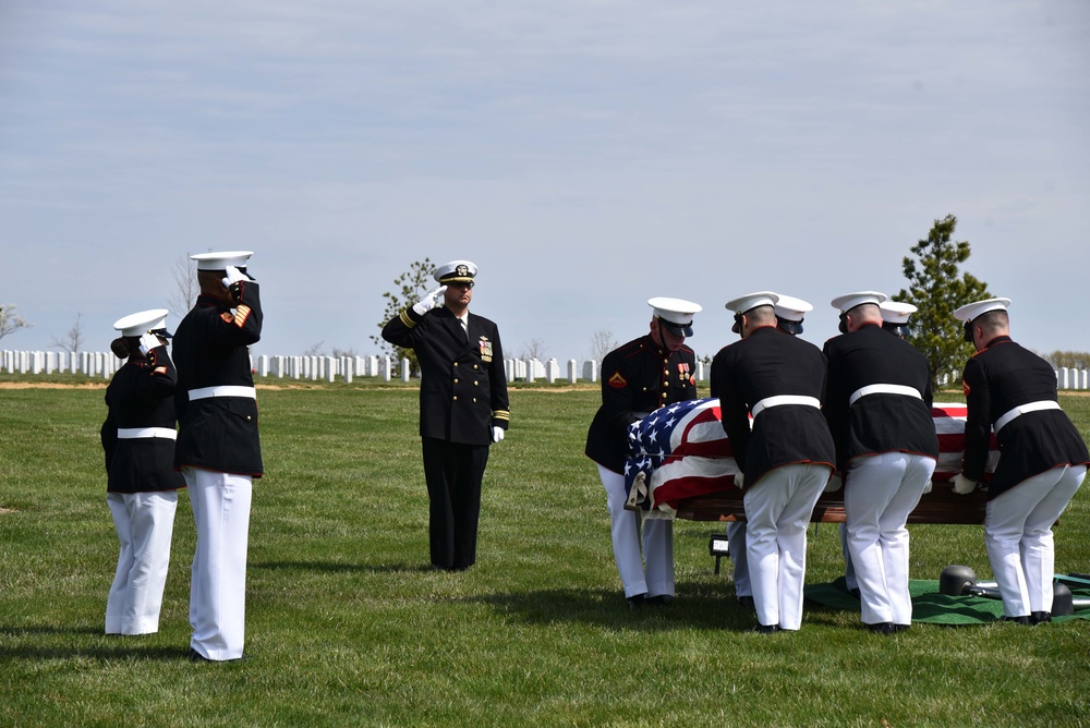 Pvt. William E. Rambo ANC Funeral