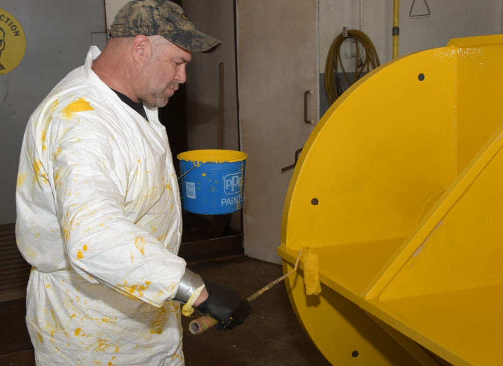 Photo of Coast Guard Civilian Painter