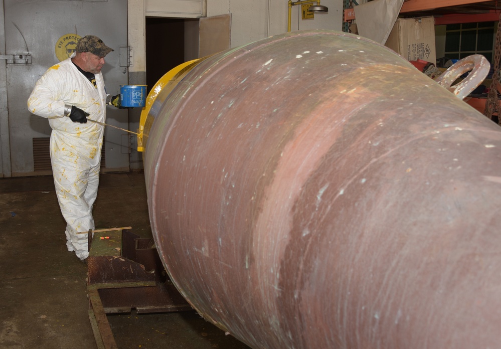 Photo of Coast Guard Civilian Painter