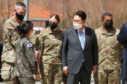 ROK President-elect Yoon Visits USAG-Humphreys