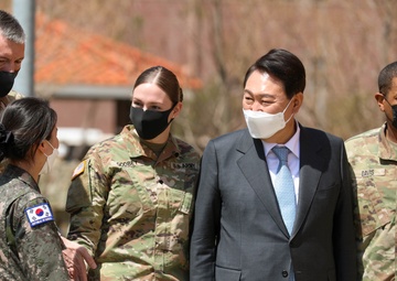 ROK President-elect Yoon Visits USAG-Humphreys