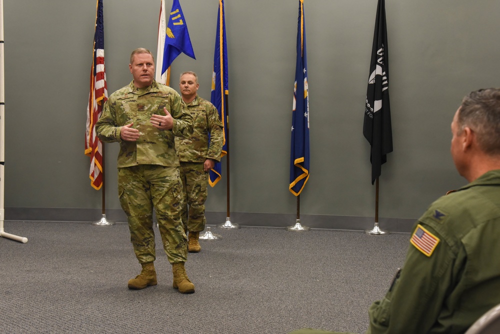 117th Force Support Squadron Assumption of Command