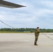 165th Airlift Wing Crew Chiefs prepare for thunderstorms to come through South Georgia