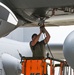 165th Airlift Wing crew chiefs prepare for thunderstorms to come through South Georgia