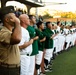 MCBH CO throws first pitch for U of H baseball game