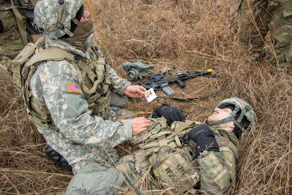 A Soldier's injures