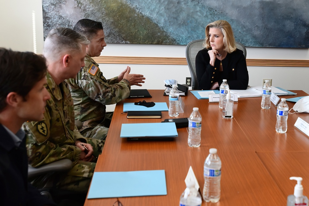 Army Secretary visits Joint Base Elmendorf-Richardson