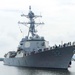 USS Momsen Arrives in Singapore