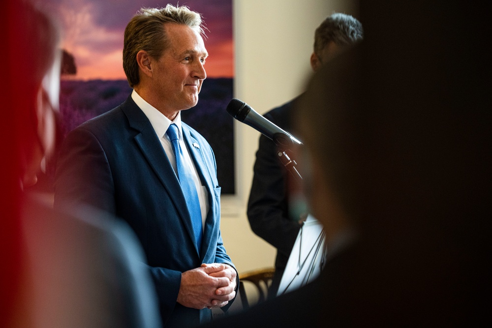 US Ambassador to Turkey Jeffrey Flake hosts reception to celebrate 70th anniversary of Turkey’s accession to NATO